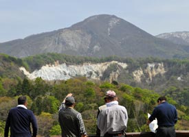 ゴールデンウィークは十二湖の日本キャニオン