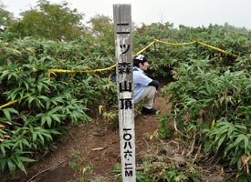 二ツ森山頂