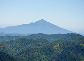 二ツ森山頂付近からの眺め